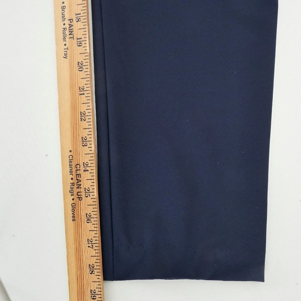 Mizzen+Main Helmsman Pants Mens 33X32 Navy Slim Fit Performance FITS 34x28.5‎